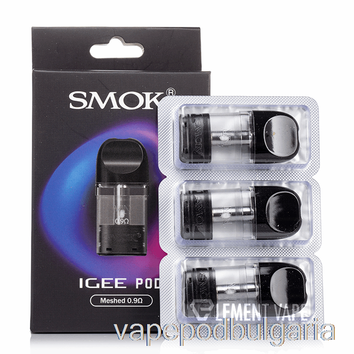 Vape 10000 Дръпки Smok Igee Replacement Pods 2ml Igee Pods